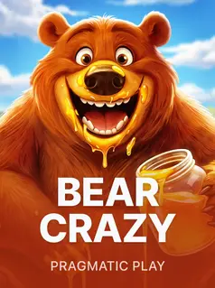 Bear Crazy Spielautomat mit wildem Bären-Thema und Multiplikatoren